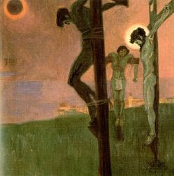 Crucifixión, Egon Schiele